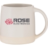 Promotional 12 oz Magnolia Mug Matte Wallflower Cream 19101-G