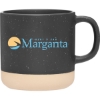 Custom 11 oz Clay Mug Matte Black with Logo 19601-G