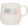 Promotional 16 oz Verona Mug Matte Ivory Out/Gloss In 21801-G
