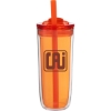 Custom 16 oz Simone Orange with Logo 21981-G