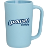 Promotional 14 oz Ledge Mug Matte Pacific Blue Aqua 22201-G