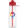 Promotional 27 oz H2go Slope Red 24483-G