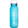 Custom 38 oz H2go Glint Aqua with Logo 25240-G