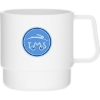Promotional 11 oz Wilder Matte White 27371-G