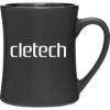 Promotional 15 oz Bedford Mug Matte Black Out/Gloss In 27701-G