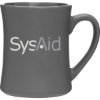 Promotional 15 oz Bedford Mug Matte Gray Out/Gloss In 27701-G
