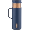 Custom 20 oz Contigo SnapSeal Handle Abyss Blue Bronze with Logo 30572-G
