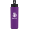 Promotional 26 oz H2g Virtue Matte Purple 366561-G