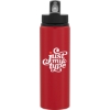 Promotional 26 oz H2g Virtue Matte Red 366561-G