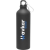 Custom 24 oz H2go Aluminum Classic Matte Black with Logo 37544-G
