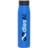 Custom 24 oz H2go Chroma Victory Aqua with Logo 39315-G