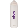 Custom 22 oz Ello Pop & Fill SS Bottle Tonal Cream with Logo 60004-G