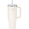 Promotional 40 oz Stanley Quencher H2.0 FlowState Cream White 60944-G