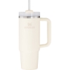 Promotional 30 oz Stanley Quencher H2.0 FlowState Cream White 61044-G