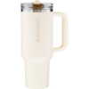 Promotional 40 oz Stanley Quencher ProTour Flip Straw Tumbler Cream White 61244-G