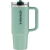 Custom 30 oz Stanley Quencher ProTour Flip Straw Tumbler Spring Green with Logo 61344-G