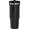Promotional 30 oz Stanley IceFlow Flip Straw 2.0 Tumbler Black 2.0 61410-G