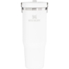 Promotional 30 oz Stanley IceFlow Flip Straw 2.0 Tumbler Frost Clear 61410-G