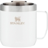 Promotional 12 oz Stanley Everyday Camp Mug Hammertone Frost White 61704-G