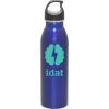 Custom 24 oz H2go Solus Blue with Logo 7244-G