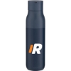 Custom 17 oz LARQ PureVis Bottle Monaco Blue with Logo 74644-G