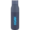 Custom 17 oz LARQ Twist Top Bottle Monaco Blue with Logo 74844-G