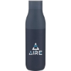Custom 25 oz LARQ Twist Top Bottle Monaco Blue with Logo 74944-G