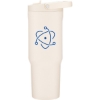 Custom 32 oz Traveler Sport HydroJug SS Cream with Logo 75504-G