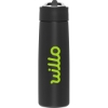 Custom 24 oz H2go Hydra Matte Black with Logo 7644-G