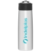 Promotional 24 oz H2go Hydra Stainless Silver 7644-G