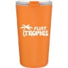 Promotional 16.9 oz H2go Nimbus Matte Tawny Orange 847571-G