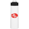 Promotional 24 oz H2go Watson Matte White 926571-G