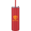 Custom 16 oz Lane Matte Red with Logo 931571-G