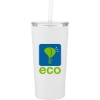 Promotional 24 oz H2go Reef Matte White 953501-G