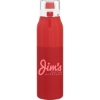 Custom 25 oz H2go Vigor Matte Red with Logo 957544-G