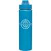 Promotional 24 oz H2go Conquer - Powder Matte Aqua 965515-G