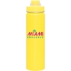 Promotional 24 oz H2go Conquer - Powder Matte Lemon Yellow 965515-G