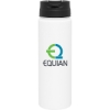 Custom 20.9 oz H2go Nexus - Powder Matte White with Logo 980061-G
