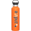 Custom 24 oz H2go Ascent - Powder Matte Orange with Logo 981515-G