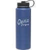 Custom 40 oz H2go Venture Matte Navy Blue with Logo 982061-G