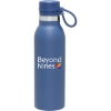 Custom 20 oz H2go Relay - Powder Matte Navy Blue with Logo 983544-G