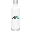 Custom 25 oz H2go Noir - Powder Matte White with Logo 998061-G