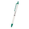 Slim Click Pen White/Green Trim